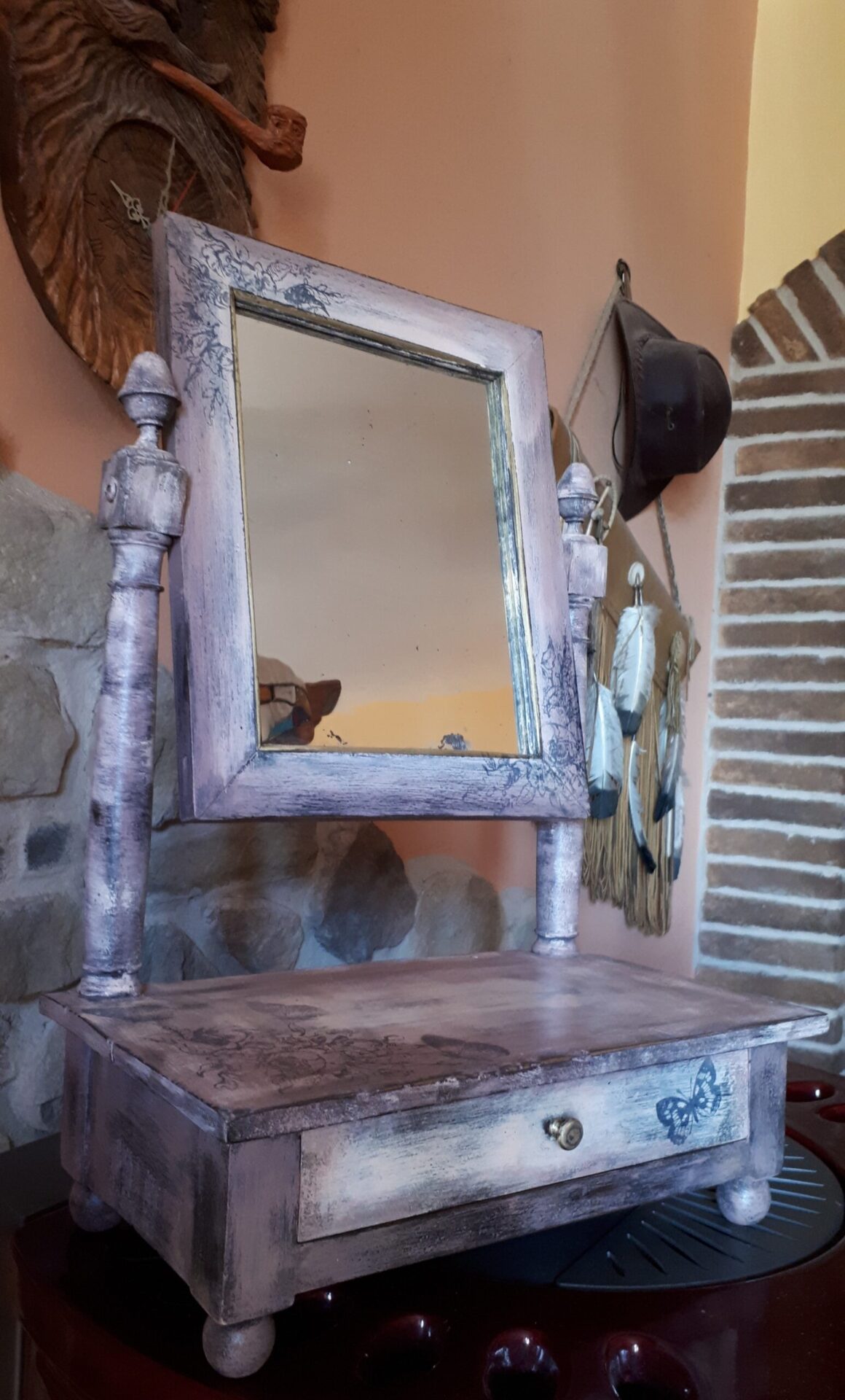 SPECCHIERA SHABBY - immagine 2